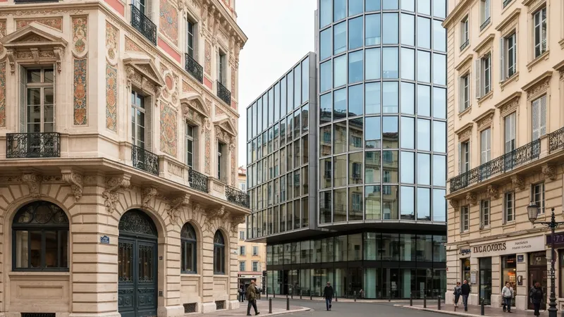 Les transformations modernes de Nice Lingostière